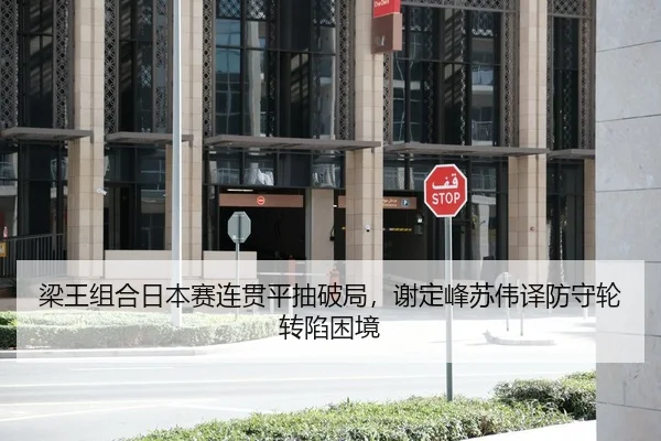 梁王组合日本赛连贯平抽破局，谢定峰苏伟译防守轮转陷困境